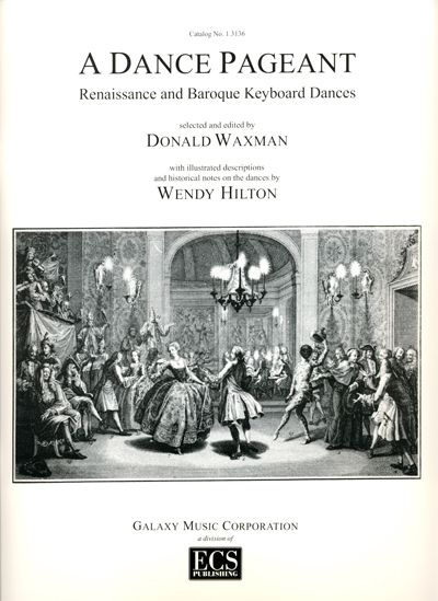 Donald Waxman, A Dance Pageant&nbsp;&nbsp;Piano or Harpsichord&nbsp;&nbsp;Buch