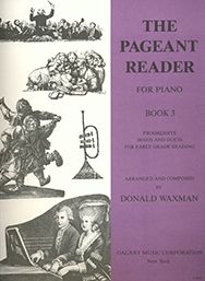 Donald Waxman, Pageant Reader, Book 3&nbsp;&nbsp;Klavier&nbsp;&nbsp;Buch