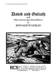 Donald Waxman, David & Goliath+ Other Intermediate Recital Pieces&nbsp;&nbsp;Klavier&nbsp;&nbsp;Buch