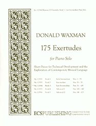 175 Exertudes Book 3: Late Intermediate (no.71-105)  for piano  