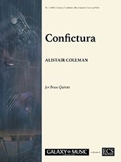 Alistair Coleman, Confictura  Blechbläserquintett  Stimmen-Set