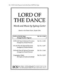 John Ferguson, Lord of the Dance&nbsp;&nbsp;SA[T]B and Organ&nbsp;&nbsp;Stimme