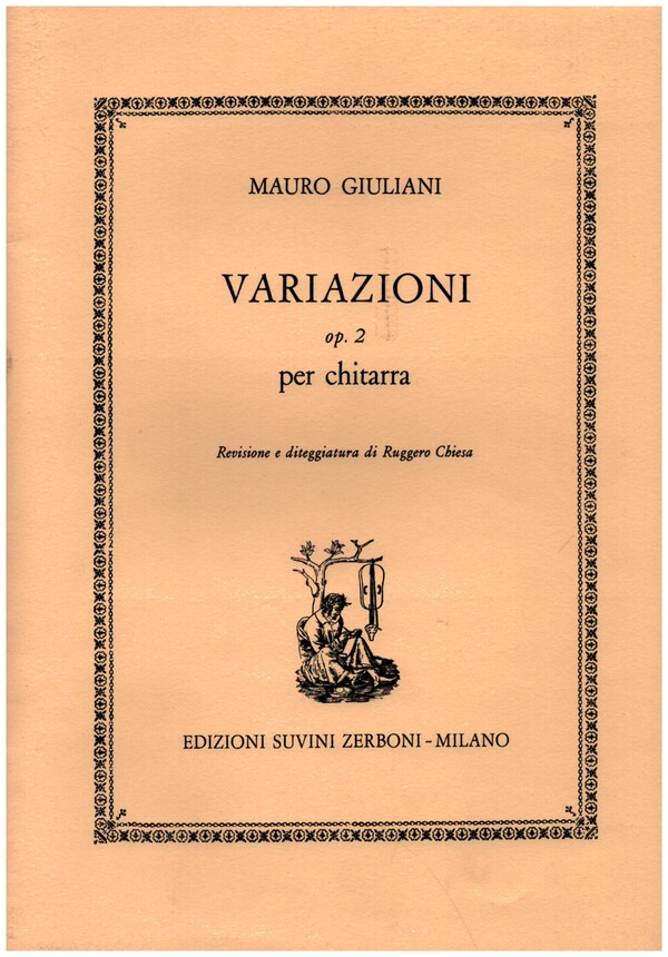 Variazioni op.2&nbsp;&nbsp;per chitarra&nbsp;&nbsp;