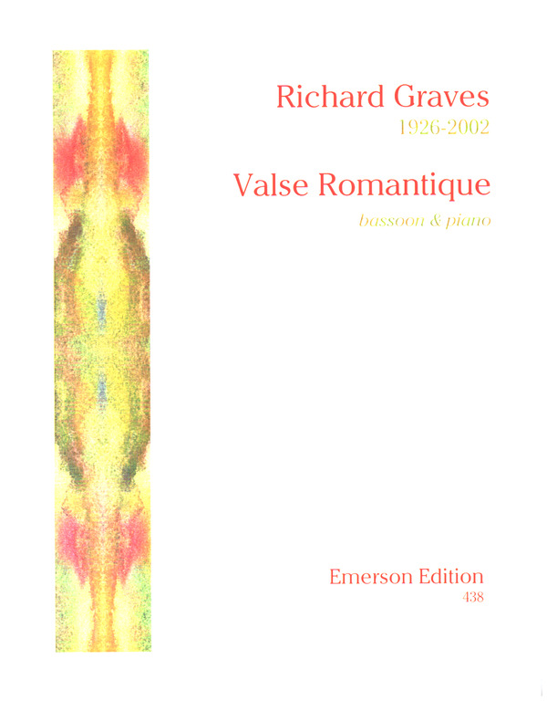 Valse Romantique&nbsp;&nbsp;for bassoon and piano&nbsp;&nbsp;