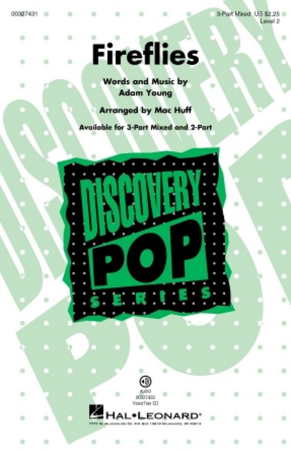 Adam Young, Fireflies&nbsp;&nbsp;VoiceTrax CD&nbsp;&nbsp;CD