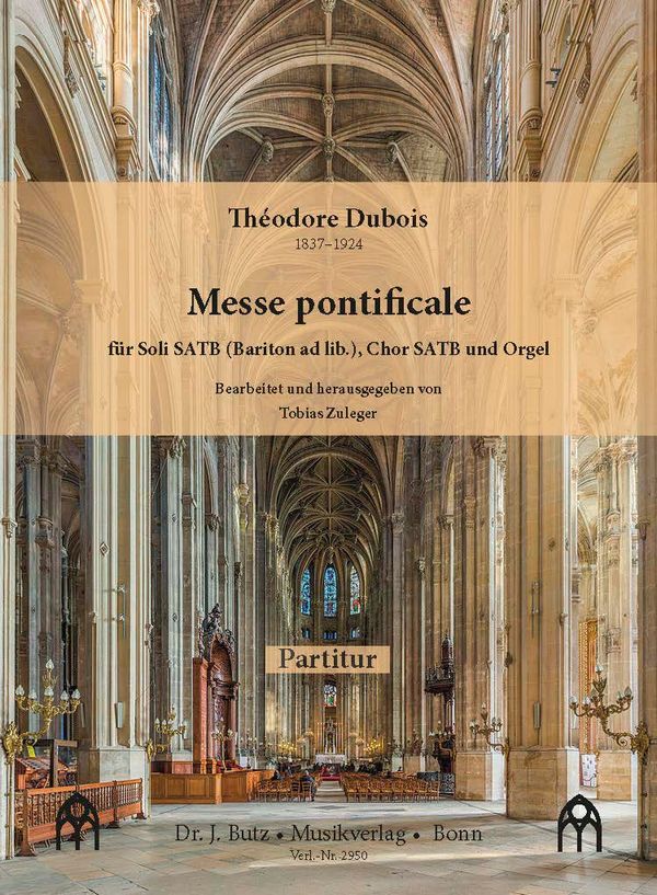 Messe Pontificale  für Soli, gem Chor und Orgel  Partitur