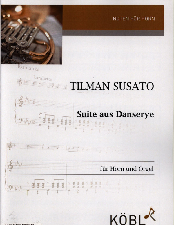 Suite aus Danserye  für Horn in F und Orgel   