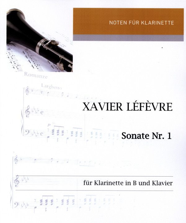 Sonate Nr.1  für Klarinette in Bb und Klavier  