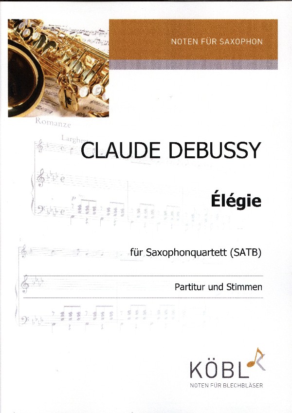 Debussy, Claude (Rid)&nbsp;&nbsp;Elegie&nbsp;&nbsp;