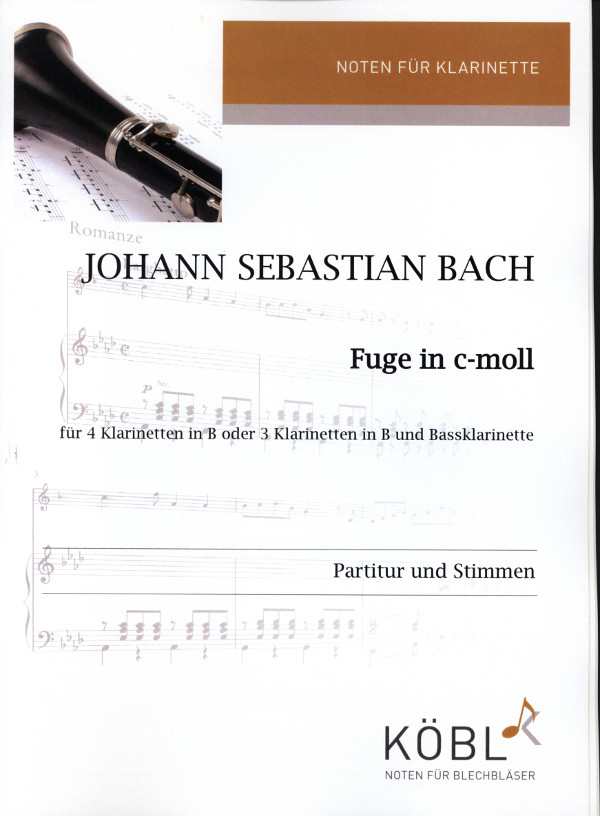 Bach, Johann Sebastian (Sieg)&nbsp;&nbsp;Fuge in c-moll&nbsp;&nbsp;