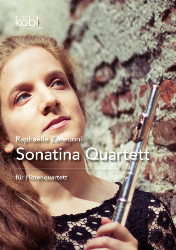 Zaneboni, Raphaelle&nbsp;&nbsp;Sonatina Quartett&nbsp;&nbsp;für 4 Flöten