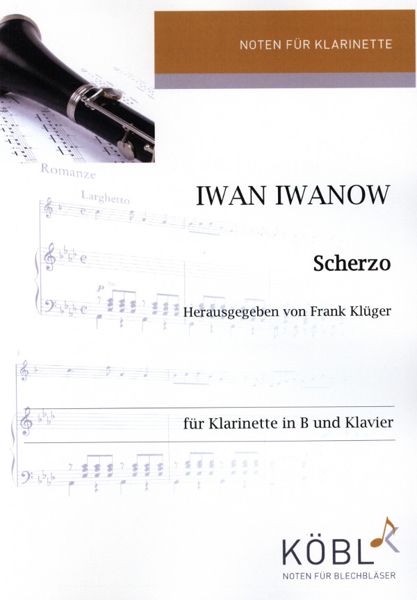 Iwanow, Iwan&nbsp;&nbsp;Scherzo&nbsp;&nbsp;Klarinette in B und Klavier