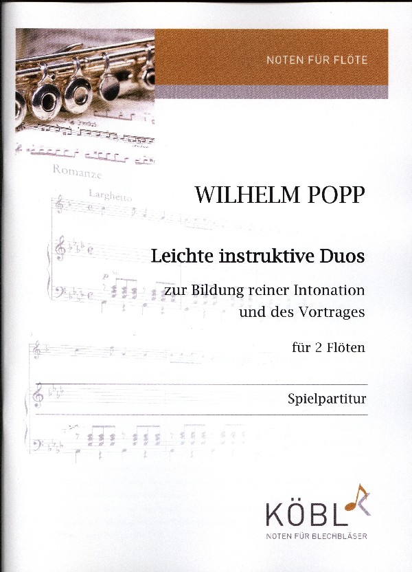 Popp, Wilhelm (Walter)&nbsp;&nbsp;Leichte instruktive Duos&nbsp;&nbsp;