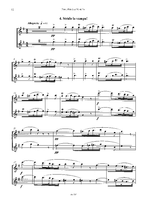 Verdi, Giuseppi (Schulz)&nbsp;&nbsp;Vier Arien aus der Oper Il Trovatore&nbsp;&nbsp;