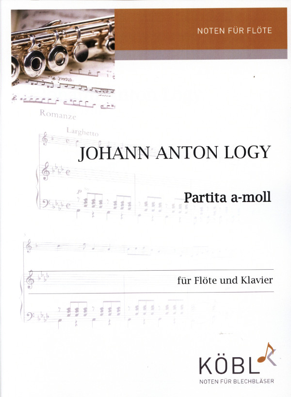 Logy, Johann Anton (Arr. Elfie Schulz)&nbsp;&nbsp;Partita in a-moll&nbsp;&nbsp;für Flöte und Klavier