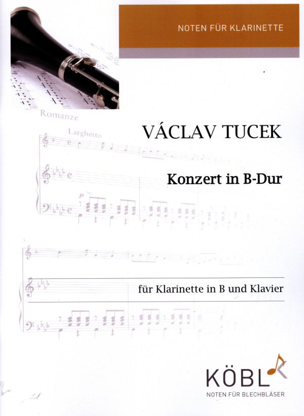 Konzert B-Dur&nbsp;&nbsp;für Klarinette in B und Klavier&nbsp;&nbsp;