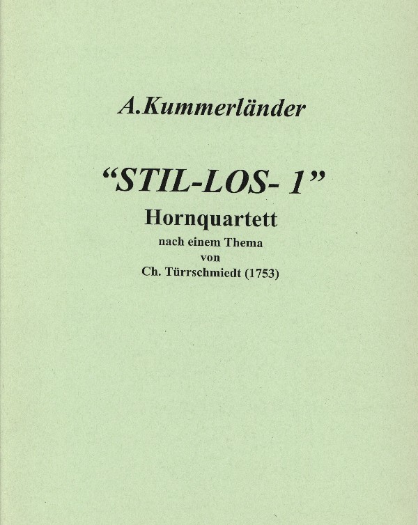Kummerländer, Andreas&nbsp;&nbsp;Stil-Los-1&nbsp;&nbsp;
