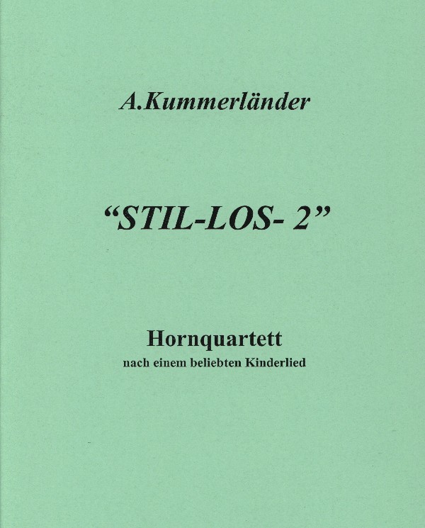 Kummerländer, Andreas&nbsp;&nbsp;Stil-los 2&nbsp;&nbsp;