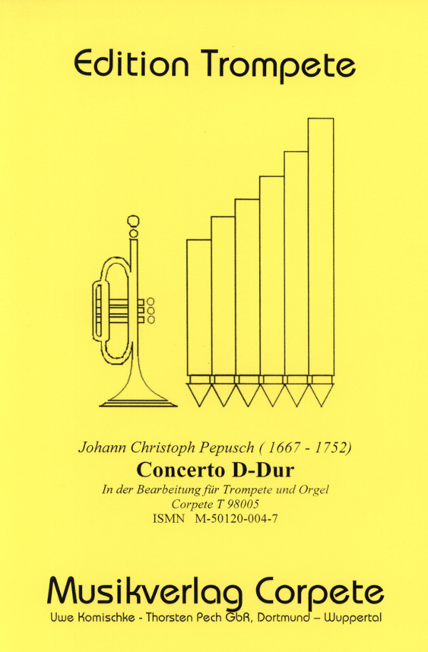 Concerto D-Dur  für Trompete in C/D und Orgel  