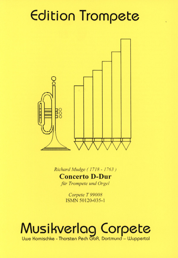 Concerto D-Dur&nbsp;&nbsp;für Trompete und Orgel&nbsp;&nbsp;