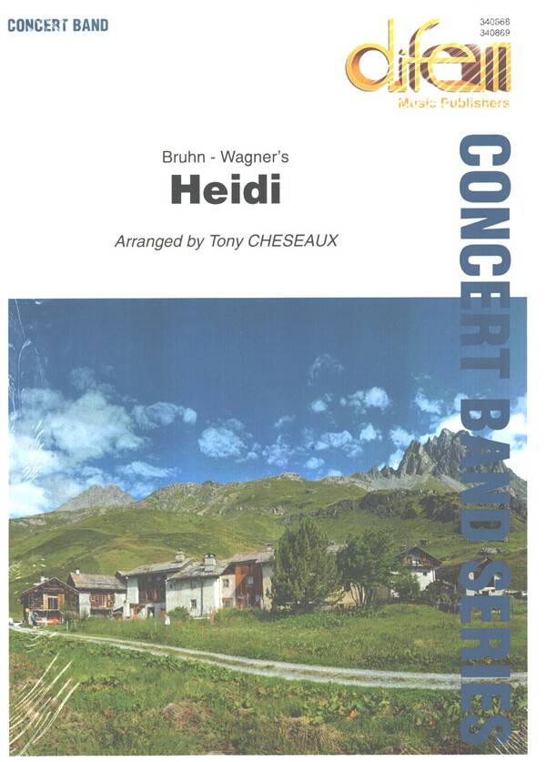 Heidi&nbsp;&nbsp;for concert band&nbsp;&nbsp;score and parts