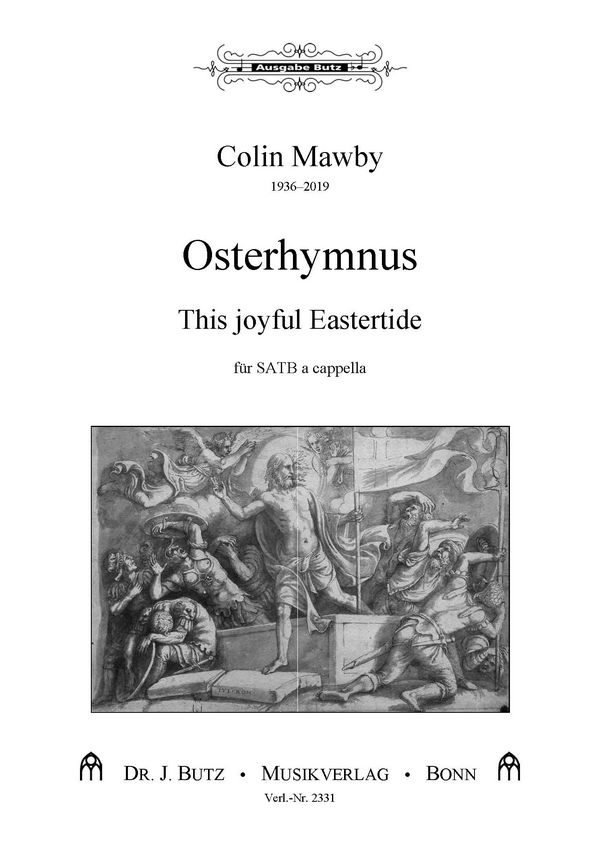 Mawby, Colin, Osterhymnus - This joyful Eastertide&nbsp;&nbsp;SATB a cappella&nbsp;&nbsp;