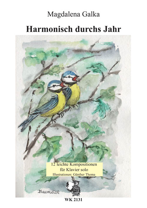 Harmonisch durchs Jahr  für Klavier solo  