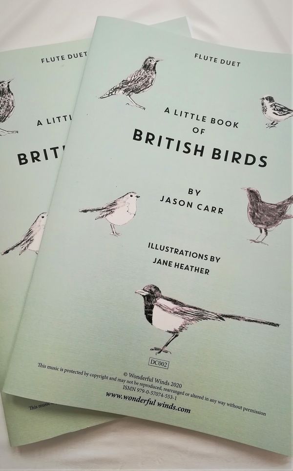 A Little Book of British Birds  for 2 flutes  score