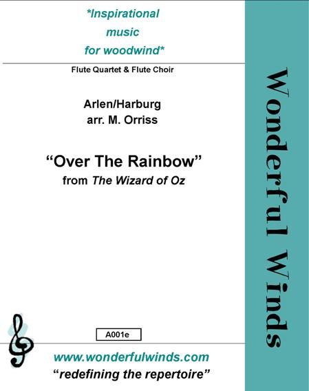 Arlen, H., Over the Rainbow (Oz)  4 Flutes incl. Pc, A, B + 3 Flutes, A , B  