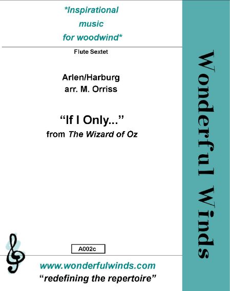Arlen, H., If I Only... (Oz)  6 Flutes incl. 2 Pcs, A, B, #  