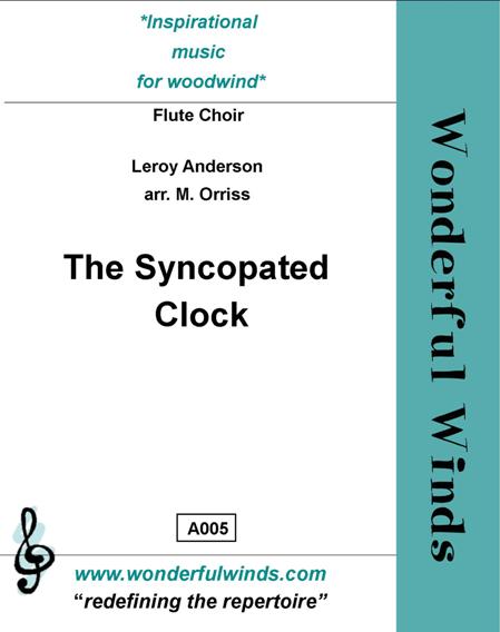 Anderson, L., The Syncopated Clock  5 Flutes, A, B, #  