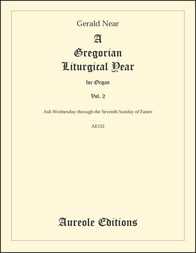 A Gregorian Liturgical Year vol.2  for organ  