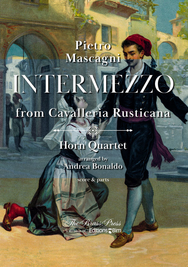 Intermezzo from 'Cavalleria Rusticana'&nbsp;&nbsp;for horn quartet&nbsp;&nbsp;score and parts