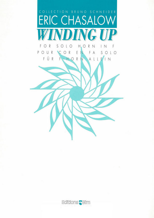 Eric Chasalow, Winding Up&nbsp;&nbsp;Horn&nbsp;&nbsp;Buch