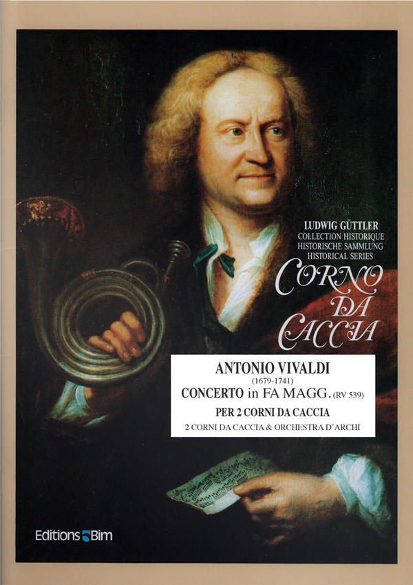 Antonio Vivaldi, Concerto In Fa Maggiore&nbsp;&nbsp;2 Trumpets and Strings&nbsp;&nbsp;Partitur