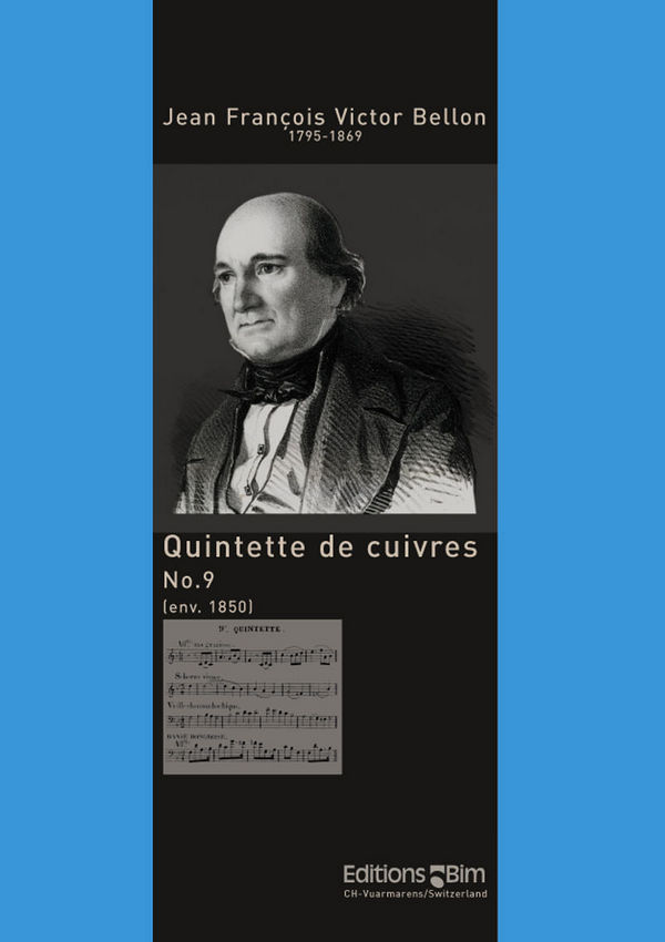 Jean Bellon, Quintette No. 9&nbsp;&nbsp;Blechbläserquintett&nbsp;&nbsp;Stimmensatz