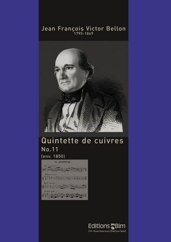 Jean Bellon, Quintette No. 11&nbsp;&nbsp;Blechbläserquintett&nbsp;&nbsp;Stimmensatz