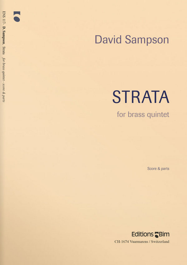 David Sampson, Strata&nbsp;&nbsp;Blechbläserquintett&nbsp;&nbsp;Stimmensatz