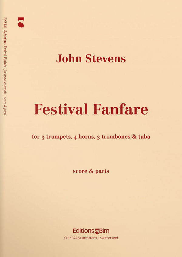 John Stevens, Festival Fanfare&nbsp;&nbsp;11 Brass Instruments&nbsp;&nbsp;Stimmensatz