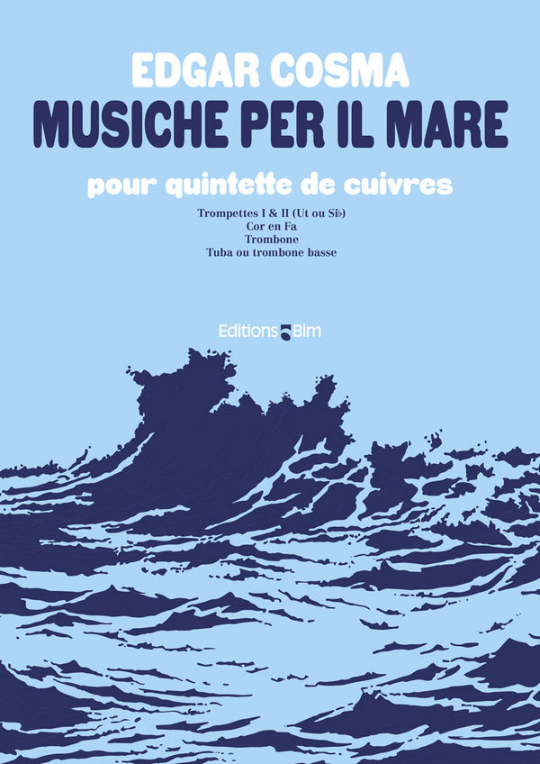 Cosma, Musiche Per Il Mare&nbsp;&nbsp;Bläserquintett&nbsp;&nbsp;Buch