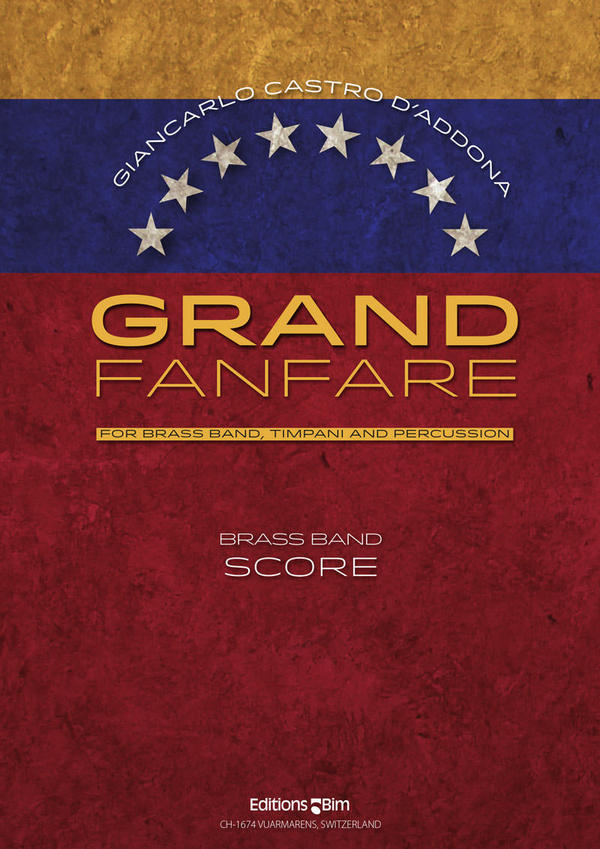 Giancarlo Castro d'Addona, Grand Fanfare&nbsp;&nbsp;Brass Band&nbsp;&nbsp;Partitur