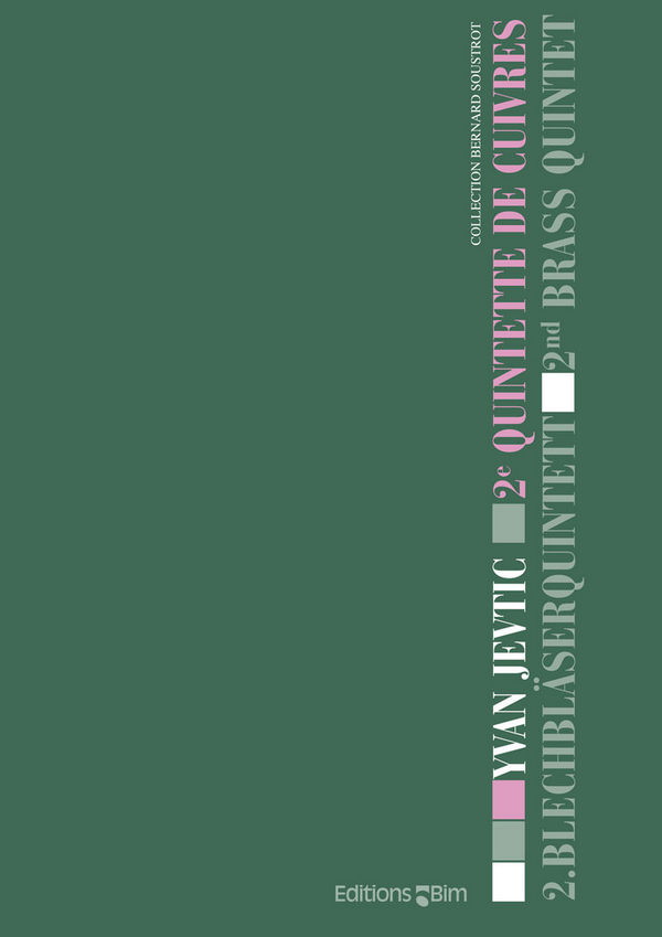 Ivan Jevti?, 2e Quintette De Cuivres&nbsp;&nbsp;Blechbläserquintett&nbsp;&nbsp;Stimmensatz