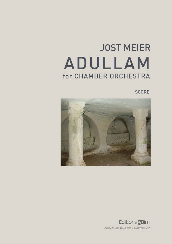 Jost Meier, Adullam&nbsp;&nbsp;Chamber Orchestra&nbsp;&nbsp;Partitur