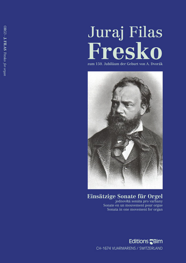Juraj Filas, Fresko&nbsp;&nbsp;Orgel&nbsp;&nbsp;Buch
