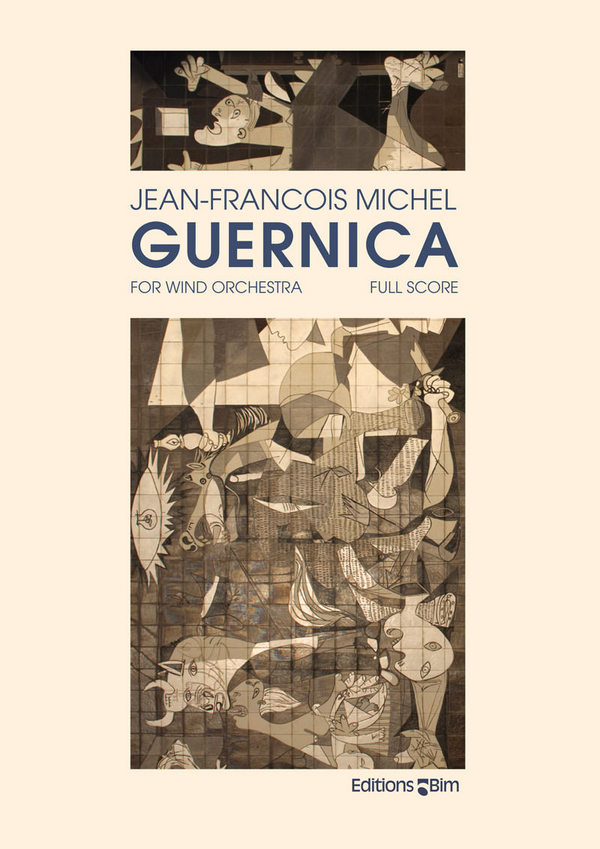 Jean-François Michel, Guernica&nbsp;&nbsp;Concert Band&nbsp;&nbsp;Partitur
