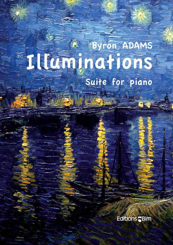 Byron Adams, Illuminations&nbsp;&nbsp;Klavier&nbsp;&nbsp;Buch