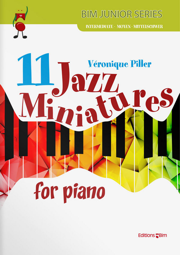 Véronique Piller, 11 Jazz Miniatures&nbsp;&nbsp;Klavier&nbsp;&nbsp;Buch
