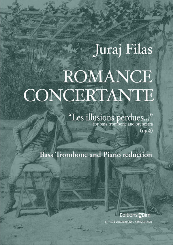 Romance Concertante 'Les Illusions perdues'&nbsp;&nbsp;for bass trombone and orchestra&nbsp;&nbsp;piano reduction with solo part
