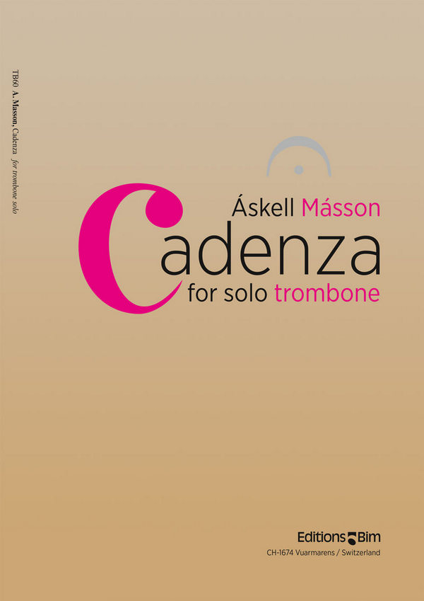 Askell Masson, Cadenza&nbsp;&nbsp;Posaune&nbsp;&nbsp;Buch