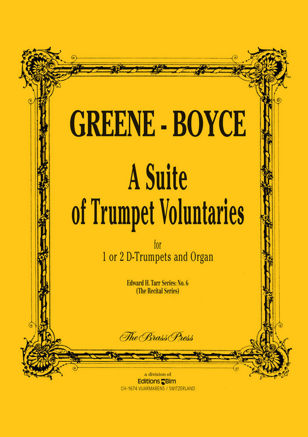 Greene_Boyce, Piano Concerto No.20 In D minor K.466&nbsp;&nbsp;2 Trumpets and Organ&nbsp;&nbsp;Buch